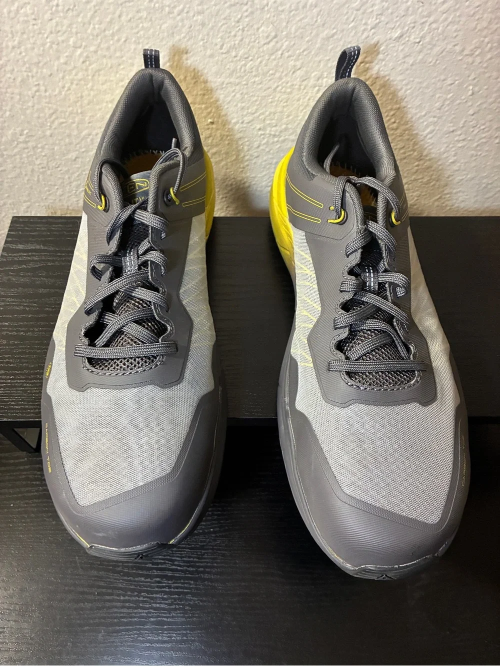 KEEN Utility Speedworks Shoes Mens Size 13EE WIDE Gray Carbon Toe Work 1030756EE